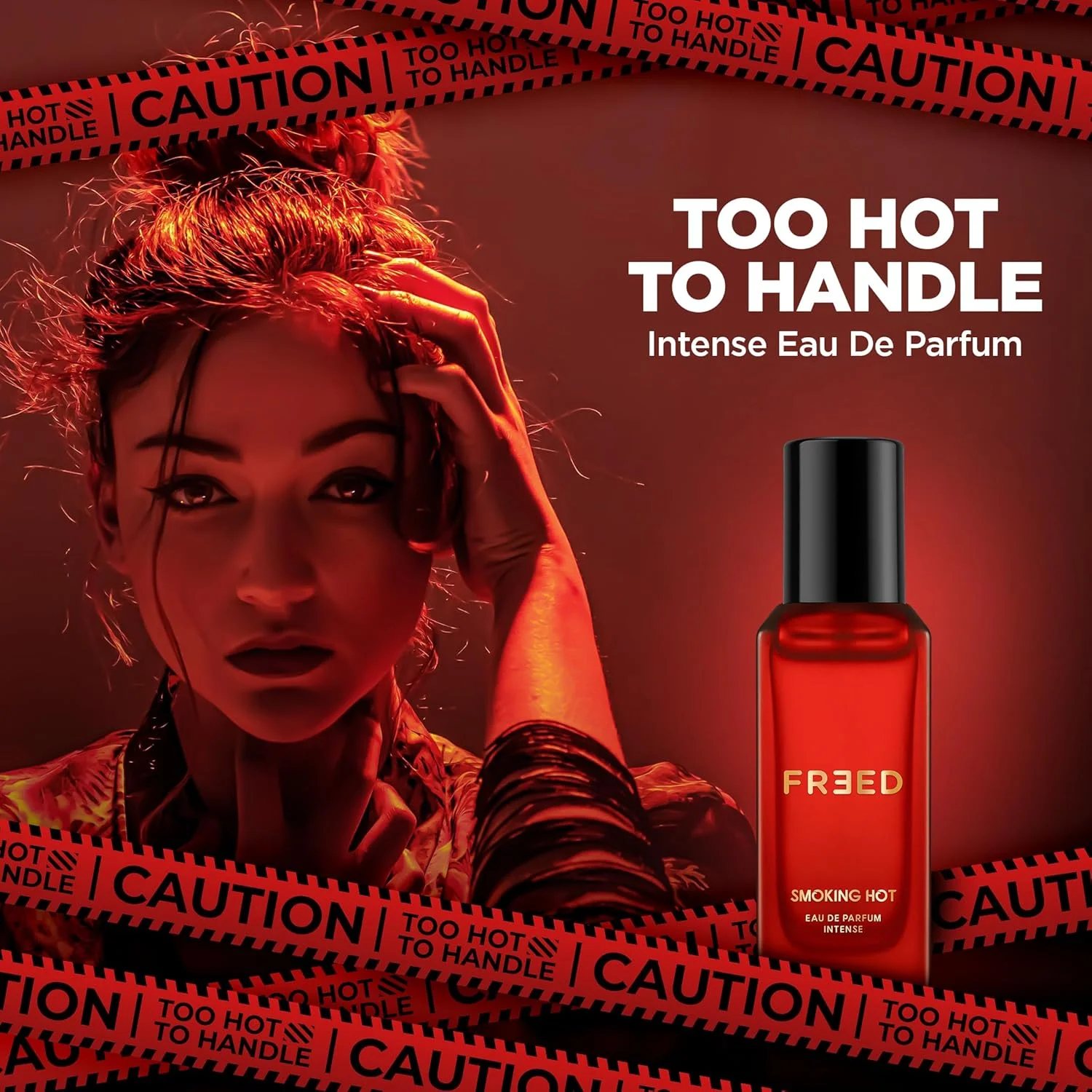 عطر زنانه FREED Queen Energy & Smokin' Hot، 20 میلی لیتر x 2 | Queen Energy با رایحه چوبی ماندگار | Smokin' Hot Intense با نت های شرقی تند