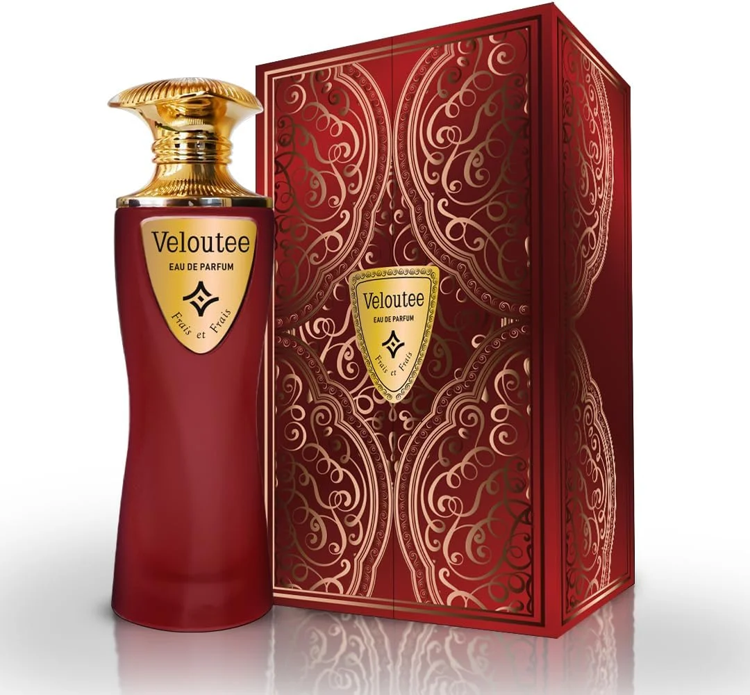ادکلن Frais Et Frais Veloutee 100ML - Eau de Parfum - رایحه کهربایی خوراکی унисекс با زعفران، کارامل و عنبر