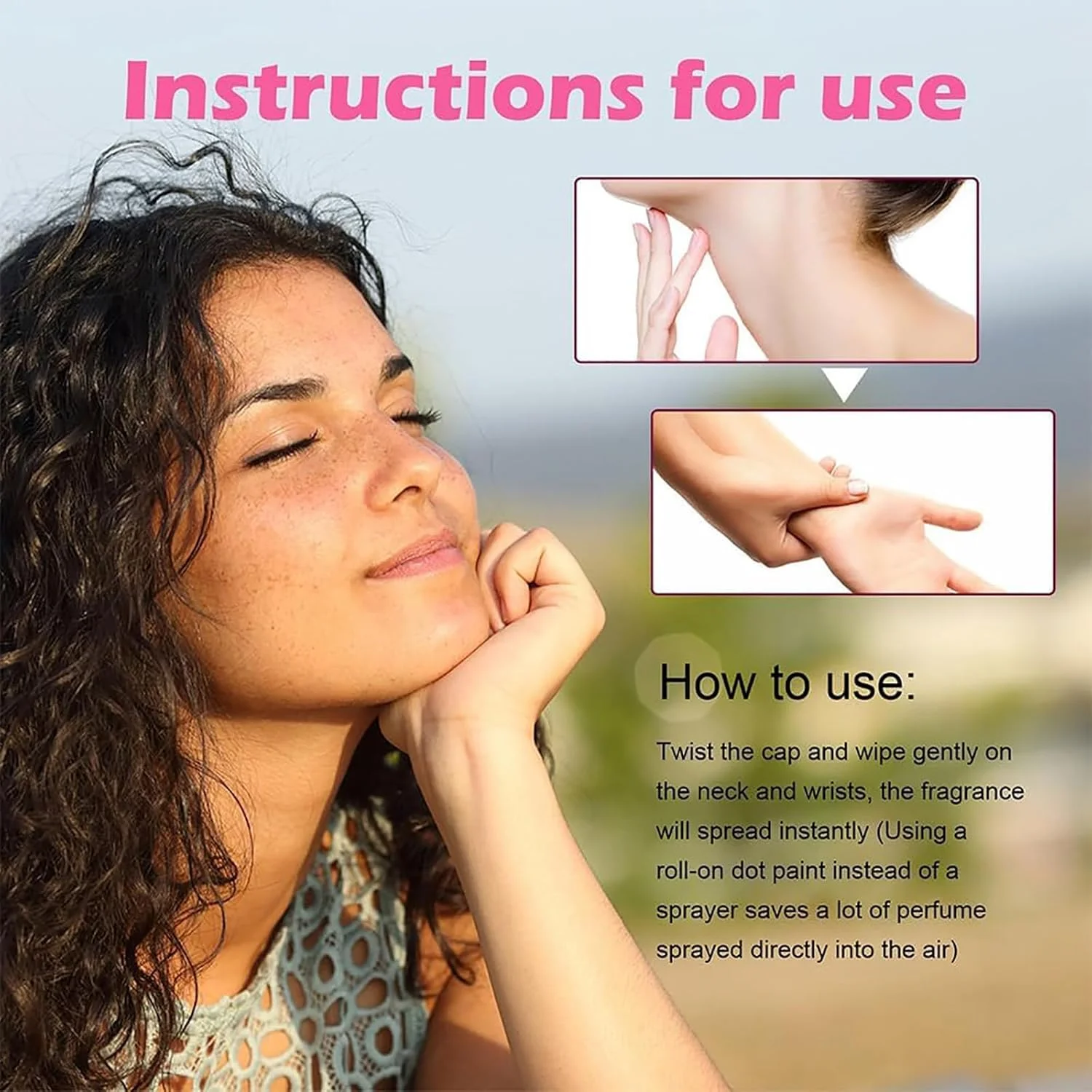 عطر فرمونی زنانه EXNOX Vulani، روغن فرومونت، عطر جذابیت، رولی با ماندگاری طولانی برای زنان، رایحه طبیعی گل (3 عدد)