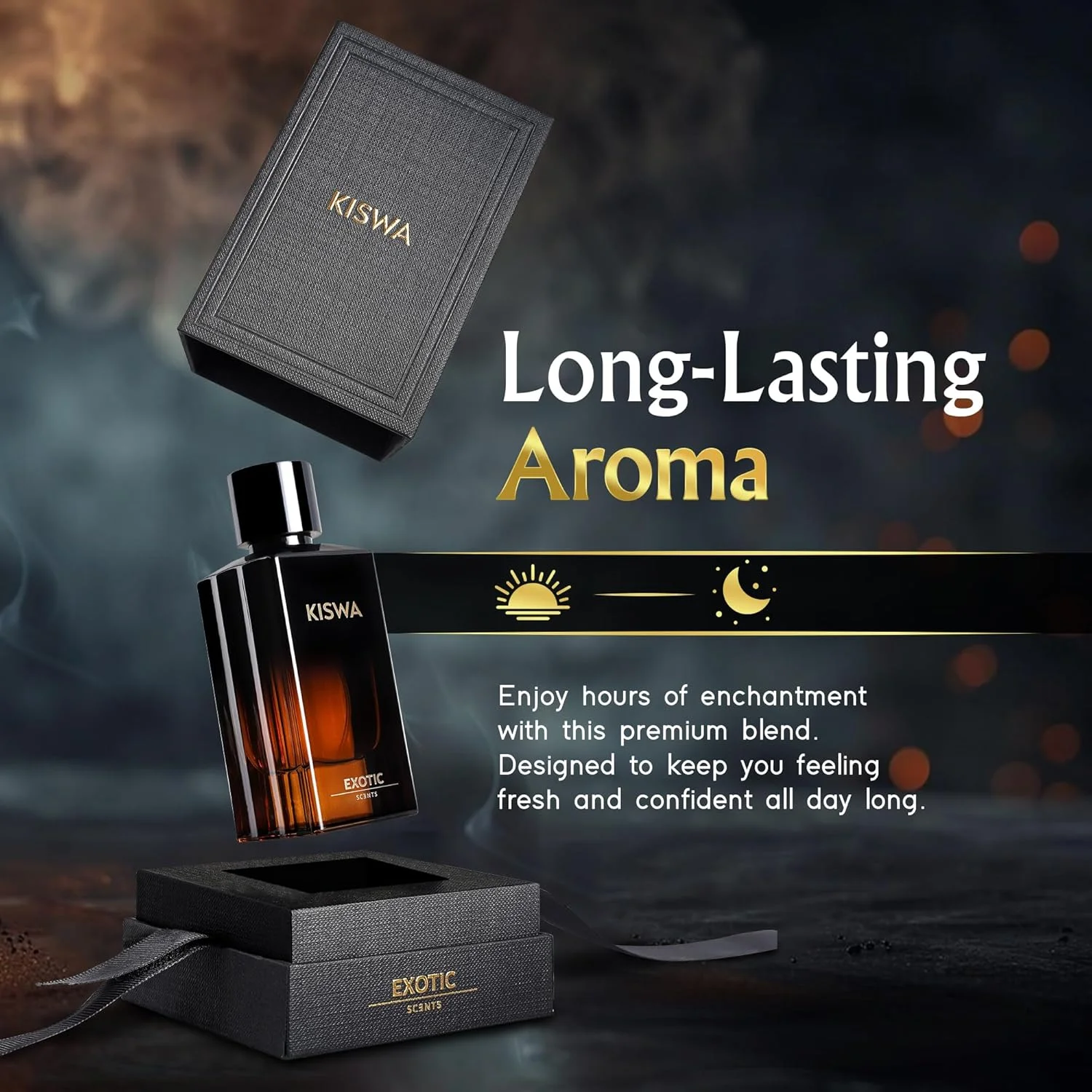 ادو پرفیوم رایحه های خاص KISWA: ترکیب لوکس - 80 میلی لیتر | رایحه طراوت بخش رز، وانیل عود، عطر ماندگار برای مردان و زنان ادو پرفیوم رایحه های خاص KISWA: ترکیب لوکس - 80 میلی لیتر | رایحه طراوت بخش رز، وانیل عود، عطر ماندگار برای مردان و زنان