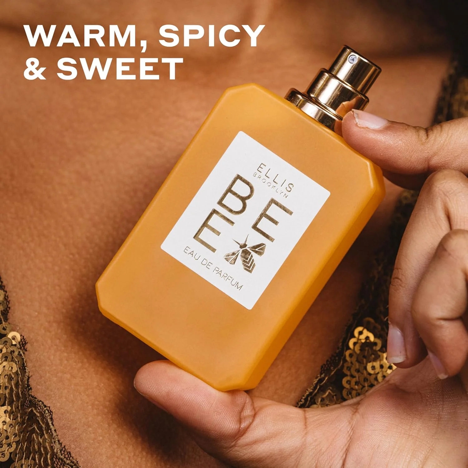 ادکلن زنانه الیس بروکلین مدل BEE، عطر وانیل عسلی، رایحه گرم و تند با چوب صندل، کاکائو و رام تیره – رایحه تمیز و لذیذ، بدون پارابن و فتالات، 50 میلی لیتر ادکلن زنانه الیس بروکلین مدل BEE، عطر وانیل عسلی، رایحه گرم و تند با چوب صندل، کاکائو و رام تیره – رایحه تمیز و لذیذ، بدون پارابن و فتالات، 50 میلی لیتر