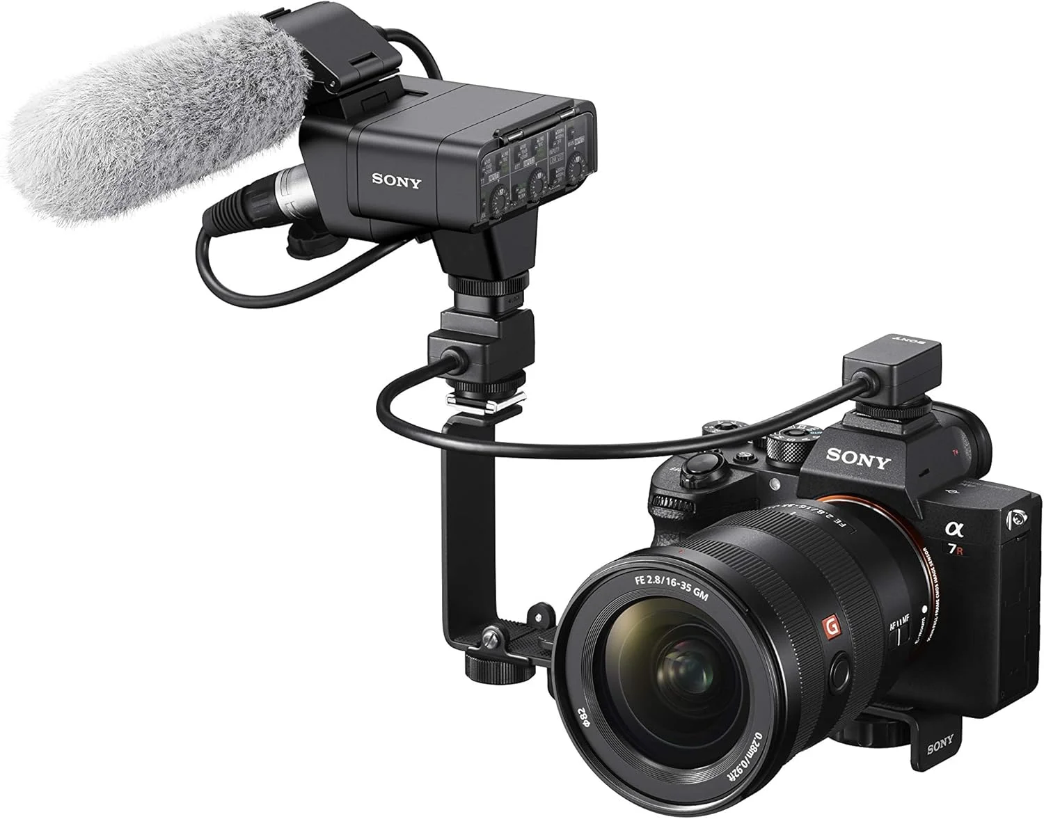 کیت آداپتور صوتی دیجیتال XLR سونی مدل XLR-K3M به همراه میکروفون شاتگان کیت آداپتور صوتی دیجیتال XLR سونی مدل XLR-K3M به همراه میکروفون شاتگان