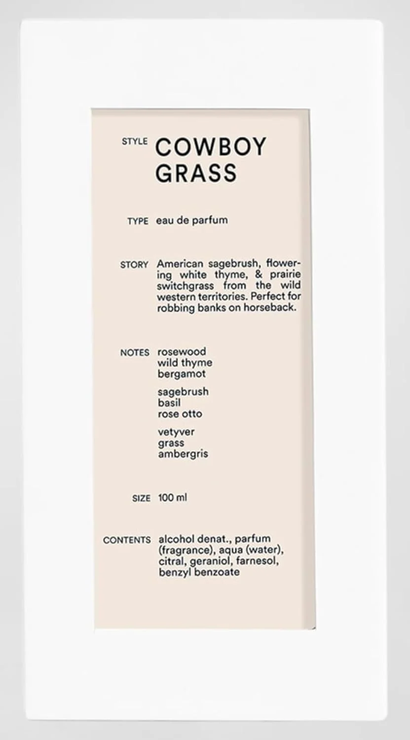 ادکلن مردانه و زنانه دی اس اند دورگا کابوی گراس، 100 میلی لیتر