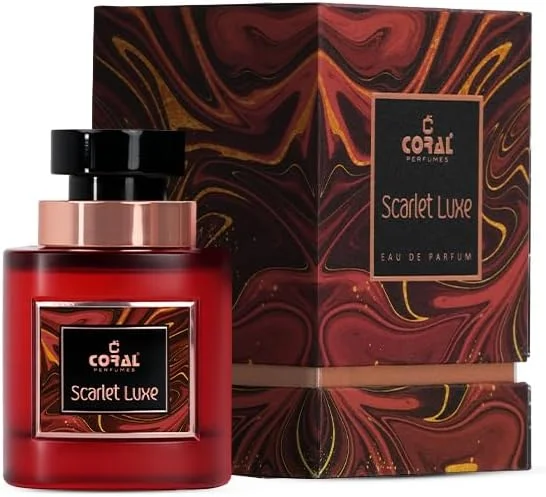 ادکلن مرجانی Scarlet Luxe مناسب برای آقایان و بانوان | رایحه لوکس ماندگار | رایحه میوه ای گلی با آکوردهای کارامل و چرم ادو پرفیوم - 100 میلی لیتر | ساخت دبی توسط Coral Perfumes ادکلن مرجانی Scarlet Luxe مناسب برای آقایان و بانوان | رایحه لوکس ماندگار | رایحه میوه ای گلی با آکوردهای کارامل و چرم ادو پرفیوم - 100 میلی لیتر | ساخت دبی توسط Coral Perfumes