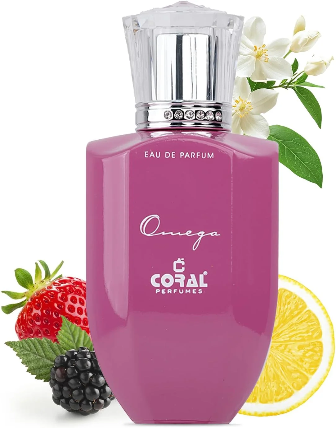 ادکلن زنانه مرجانی امگا - 100 میلی لیتر | ادو پرفیوم | رایحه میوه ای، گلی و گورمند با وانیل، مشک و عنبر | عطر شیک برای استفاده روزمره و شب ادکلن زنانه مرجانی امگا - 100 میلی لیتر | ادو پرفیوم | رایحه میوه ای، گلی و گورمند با وانیل، مشک و عنبر | عطر شیک برای استفاده روزمره و شب