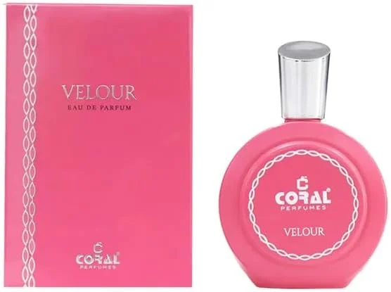 ادکلن زنانه کورال ولوور - 100 میلی لیتر | ادو پرفیوم | عطر شیک و ماندگار با رایحه های میوه ای، گلی و گرم | عطر لوکس برای روز و شب