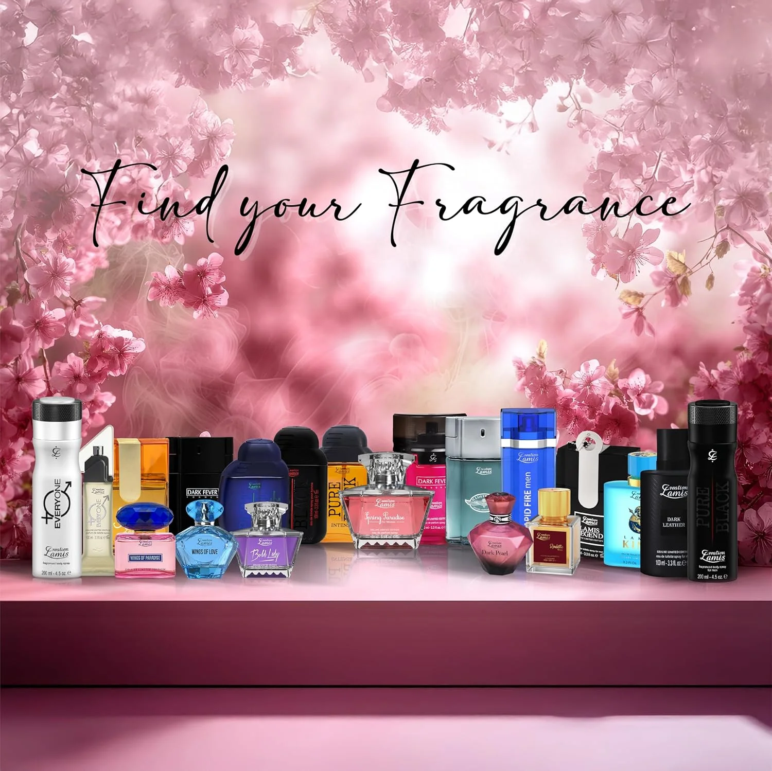 Creation Lamis - Deluxe Spring Paradise | عطر تند و چوبی ماندگار | عطر زنانه | ادو پرفیوم (EDP) - 100 میلی لیتر Creation Lamis - Deluxe Spring Paradise | عطر تند و چوبی ماندگار | عطر زنانه | ادو پرفیوم (EDP) - 100 میلی لیتر