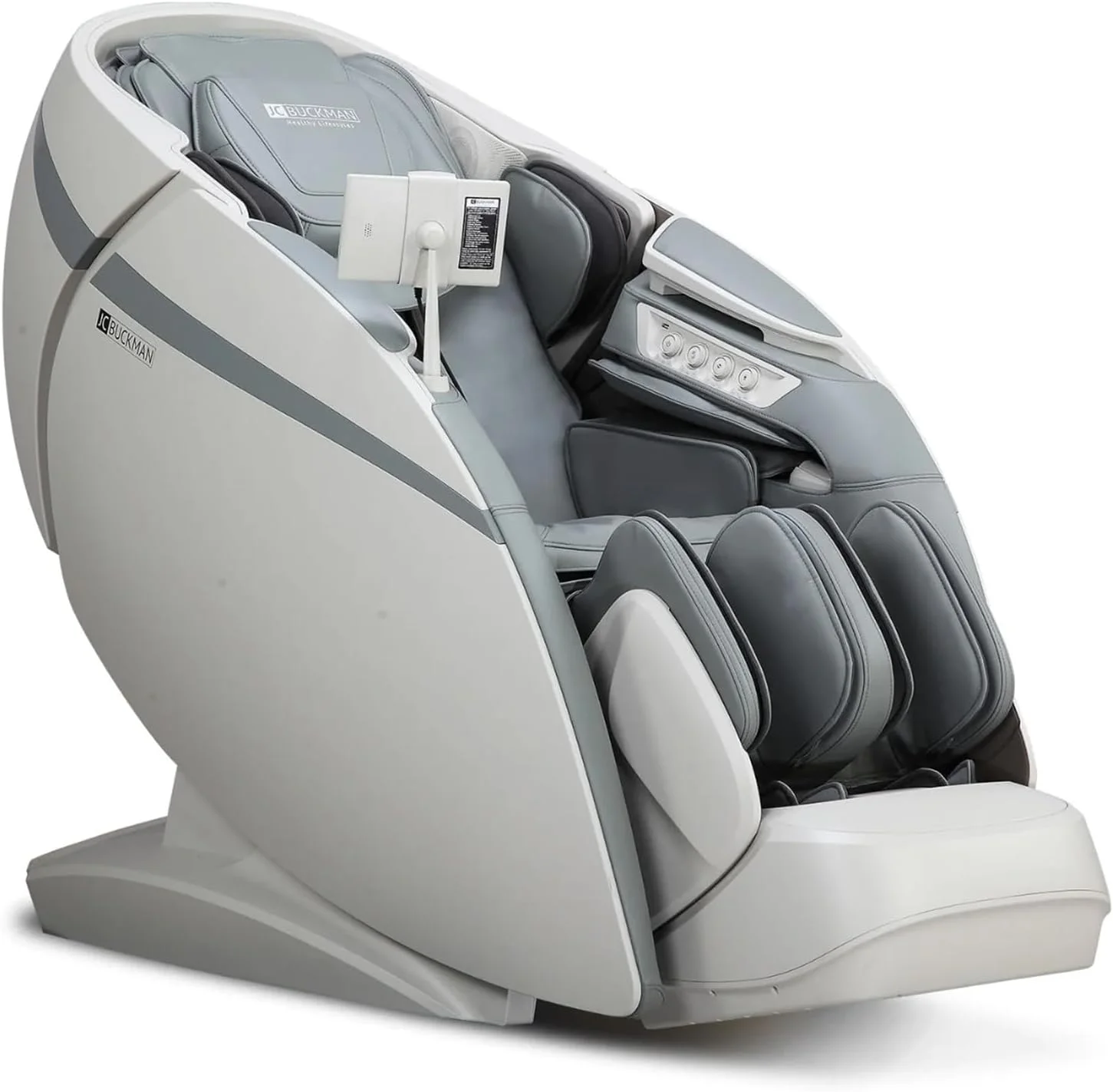 صندلی ماساژور فول بادی پریمیوم JC BUCKMAN GloryUs با تکنولوژی 4D و 3D، دارای دو مکانیزم، حالت Zero Gravity با قابلیت کشش یوگا و راحتترین صندلی ماساژور صندلی ماساژور فول بادی پریمیوم JC BUCKMAN GloryUs با تکنولوژی 4D و 3D، دارای دو مکانیزم، حالت Zero Gravity با قابلیت کشش یوگا و راحتترین صندلی ماساژور