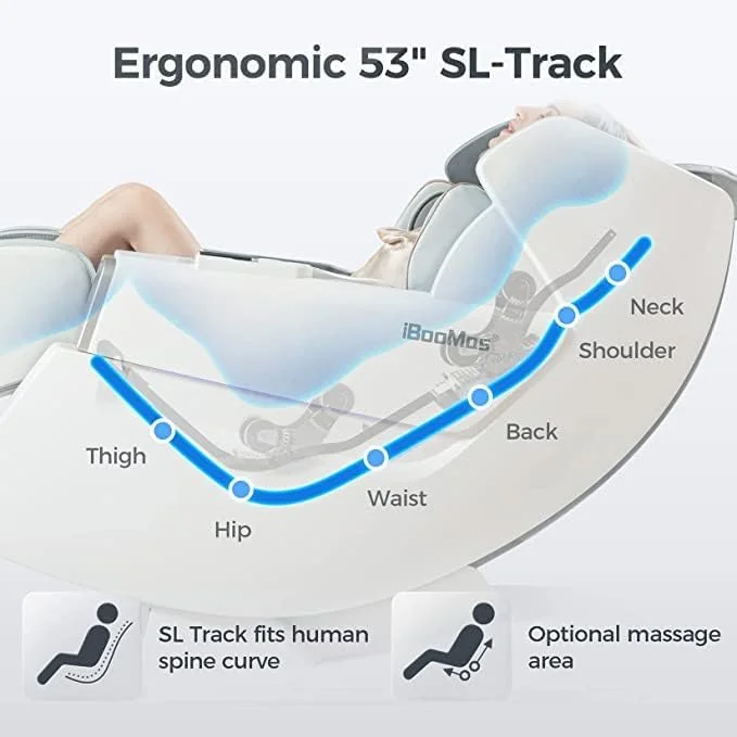 صندلی ماساژور فول بادی JC BUCKMAN ExaltUs 4D با 12 برنامه خودکار، حسگرهای هوشمند، حالت Zero Gravity، مسیر فوق العاده طولانی، کشش یوگا، گرما درمانی، یون های اکسیژن منفی