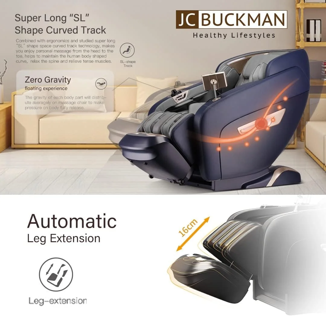 صندلی ماساژور فول بادی JC Buckman ElateUs+ 4D با 24 برنامه خودکار