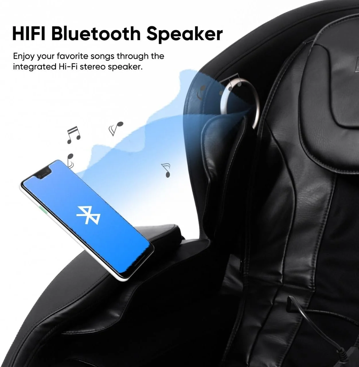 صندلی ماساژ سه بعدی تمام بدن JC Buckman ReviveUs با 12 برنامه خودکار، مشکی صندلی ماساژ سه بعدی تمام بدن JC Buckman ReviveUs با 12 برنامه خودکار، مشکی