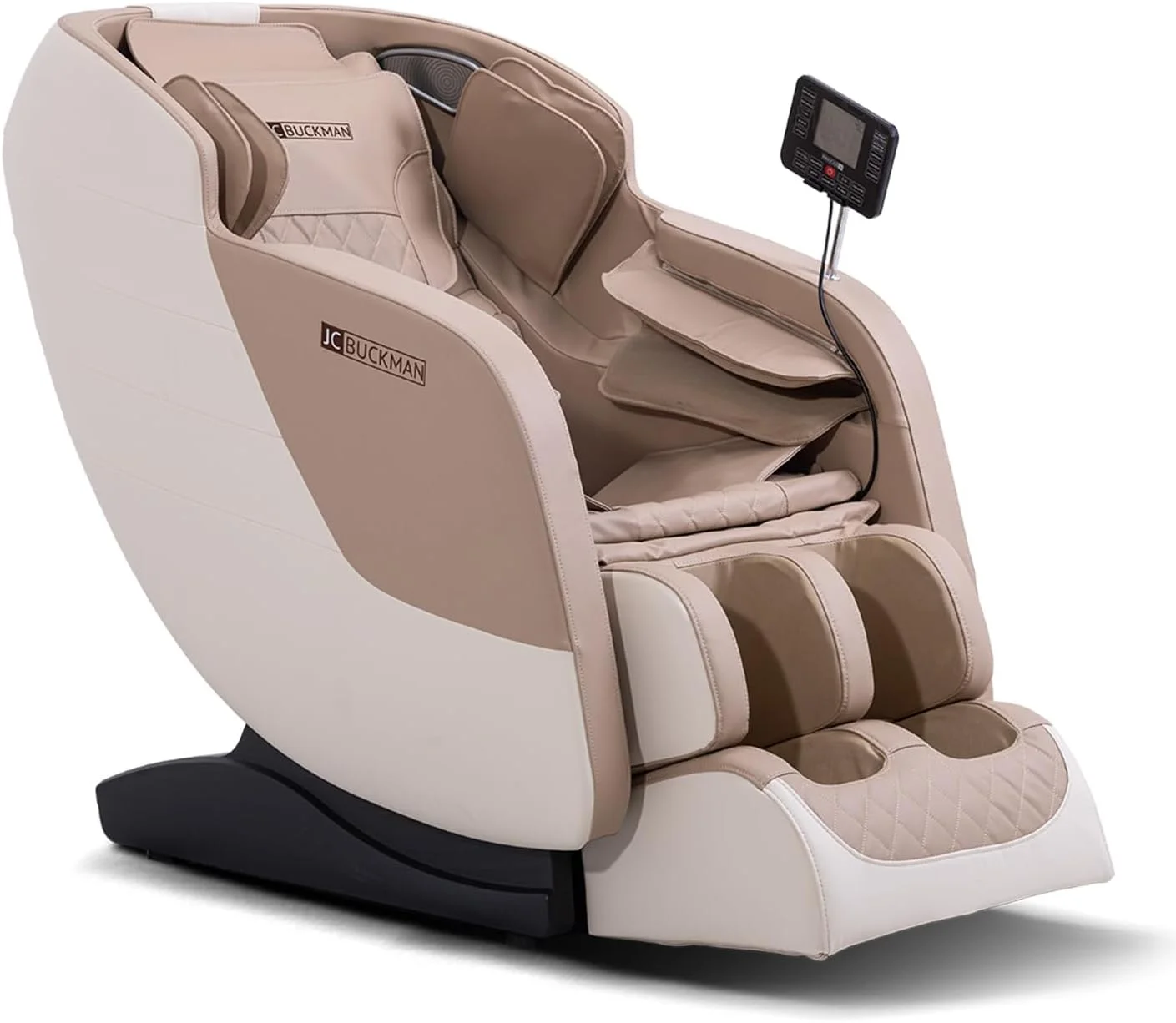 صندلی ماساژور تمام بدن JC BUCKMAN مدل RefreshUs با 6 برنامه خودکار، کیسه هوای تمام بدن، گرمایش داخلی، 2 سطح بی وزنی، بلندگوهای بلوتوث صندلی ماساژور تمام بدن JC BUCKMAN مدل RefreshUs با 6 برنامه خودکار، کیسه هوای تمام بدن، گرمایش داخلی، 2 سطح بی وزنی، بلندگوهای بلوتوث