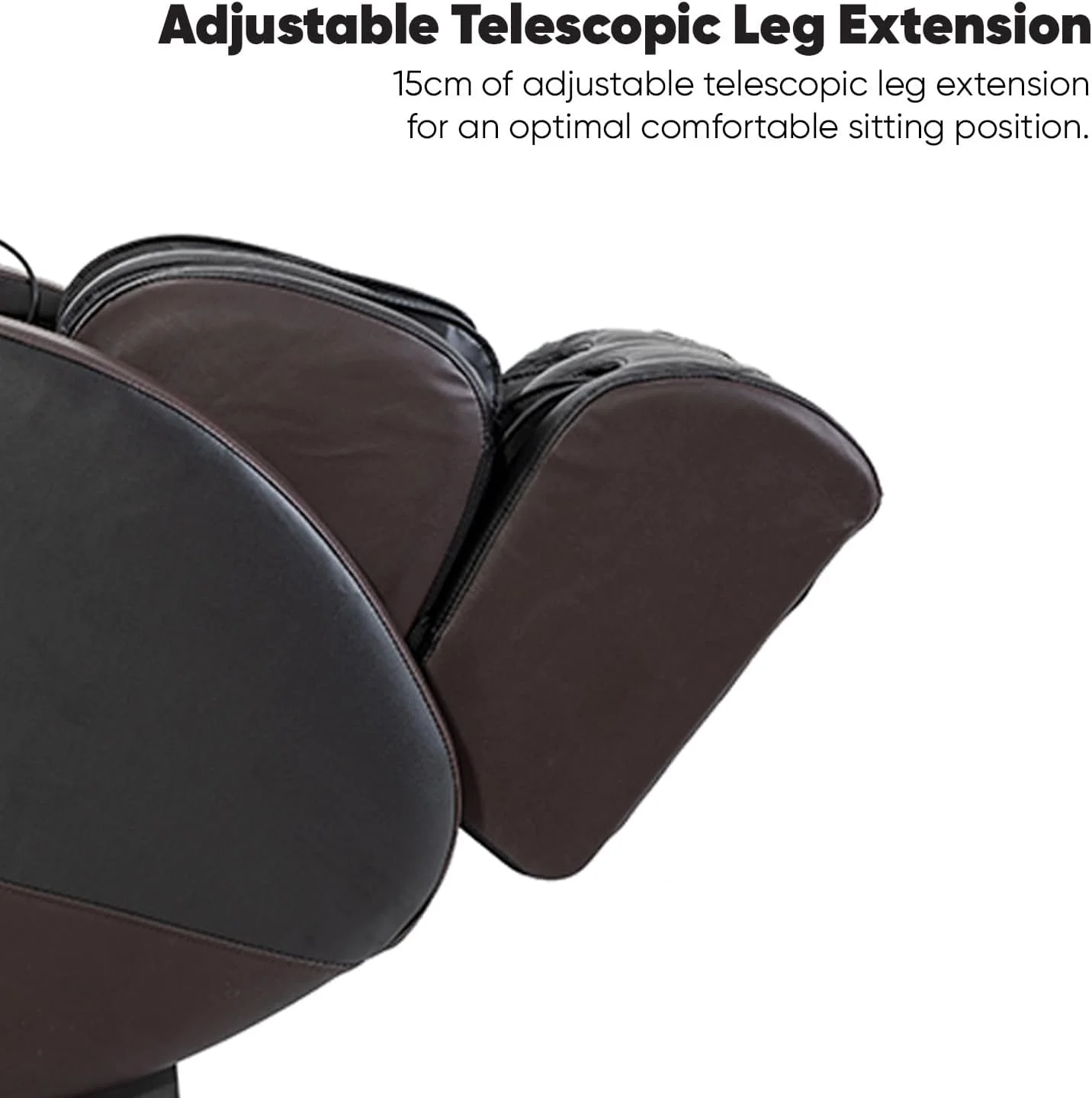 صندلی ماساژور تمام بدن JC BUCKMAN IndulgeUs با 6 برنامه خودکار، کیسه های هوا در تمام بدن، 2 سطح بی وزنی، ماساژ لگن و نشیمنگاه و بلندگوهای بلوتوث