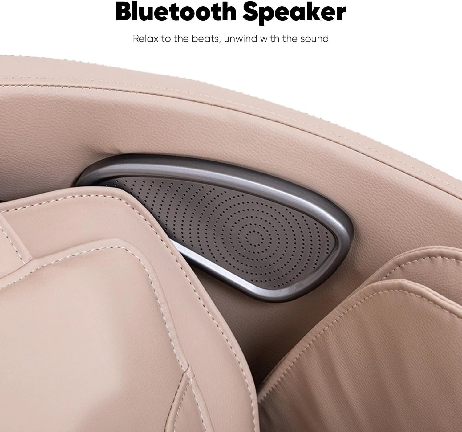 صندلی ماساژور تمام بدن JC BUCKMAN مدل RefreshUs با 6 برنامه خودکار، کیسه هوای تمام بدن، گرمایش داخلی، 2 سطح بی وزنی، بلندگوهای بلوتوث