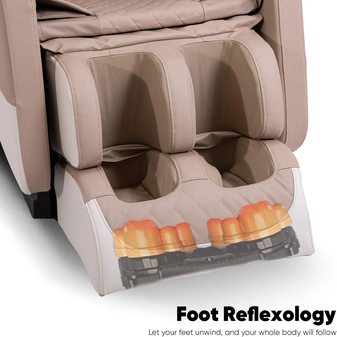 صندلی ماساژور تمام بدن JC BUCKMAN مدل RefreshUs با 6 برنامه خودکار، کیسه هوای تمام بدن، گرمایش داخلی، 2 سطح بی وزنی، بلندگوهای بلوتوث