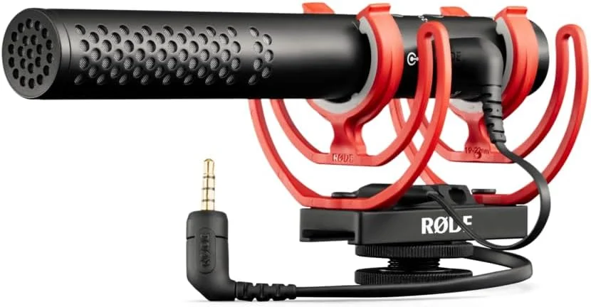 میکروفون شاتگان حرفه‌ای RØDE VideoMic NTG با قابلیت ضبط USB، فیلتر بالاگذر، تقویت فرکانس بالا، پد و کانال ایمنی