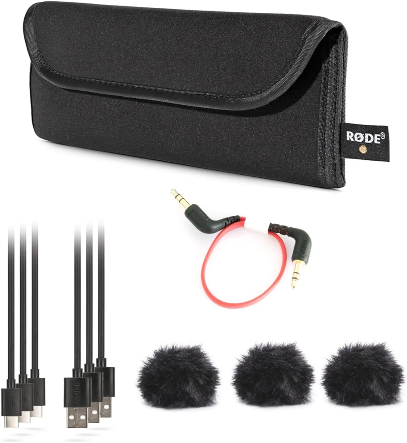 سیستم میکروفون بی‌سیم دو کاناله فوق‌العاده فشرده RØDE Wireless GO II با میکروفون‌های داخلی، ضبط داخلی و برد 200 متری برای فیلم‌سازی، مصاحبه‌ها و تولید محتوا