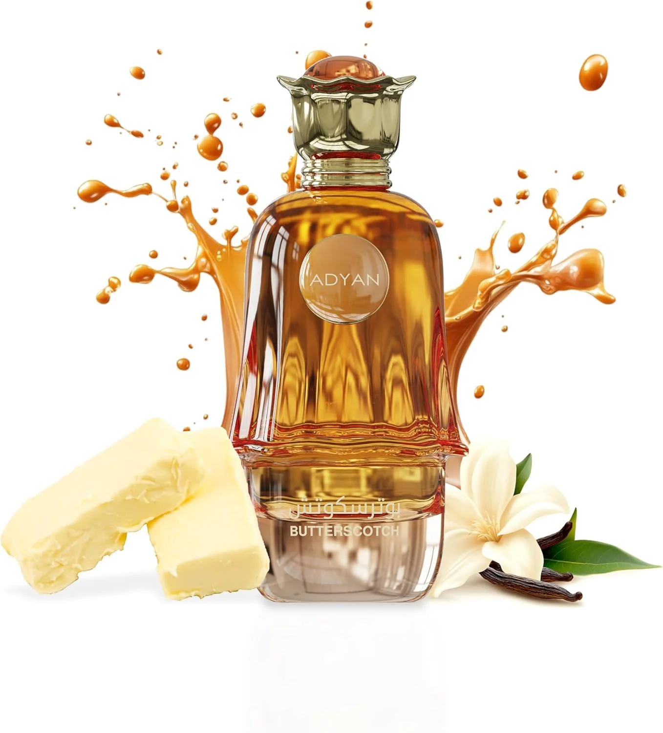 باتر اسکاچ از ادیان - عطر گورمند شیرین برای زنان و مردان - ادو پرفیوم ماندگار از عود الانفار - 100 میلی لیتر