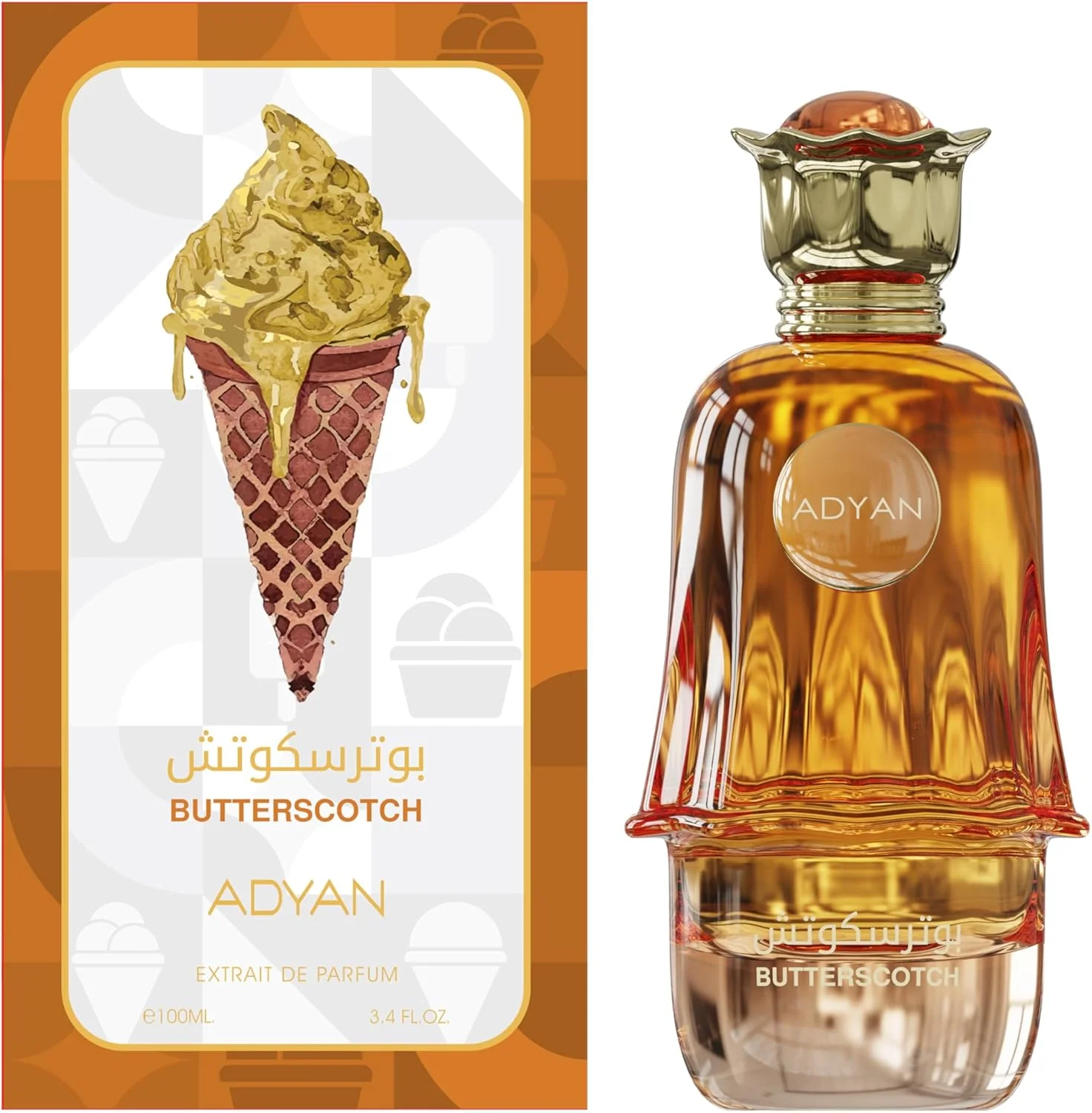 باتر اسکاچ از ادیان - عطر گورمند شیرین برای زنان و مردان - ادو پرفیوم ماندگار از عود الانفار - 100 میلی لیتر باتر اسکاچ از ادیان - عطر گورمند شیرین برای زنان و مردان - ادو پرفیوم ماندگار از عود الانفار - 100 میلی لیتر