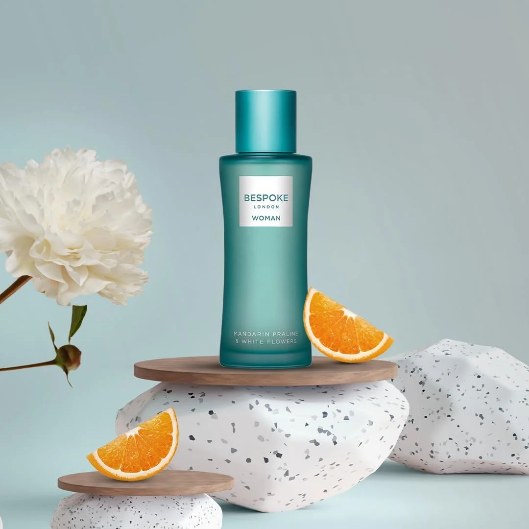 ادکلن زنانه بِسپوک لندن مدل Mandarin Praline & White Flowers EDP، حجم 100 میلی لیتر ادکلن زنانه بِسپوک لندن مدل Mandarin Praline & White Flowers EDP، حجم 100 میلی لیتر