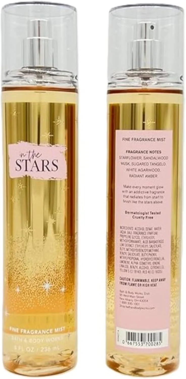 اسپری خوشبو کننده بدن Bath & Body Works مدل Works in The Stars، حجم 236 میلی لیتر (نسخه محدود)