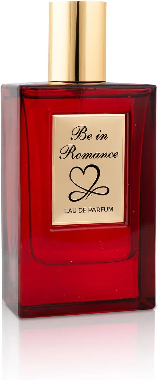 ادکلن زنانه Be In Romance، ادو پرفیوم، 100 میلی لیتر | رایحه گلی و گورمند با شیر بادام، گل صد تومانی و وانیل