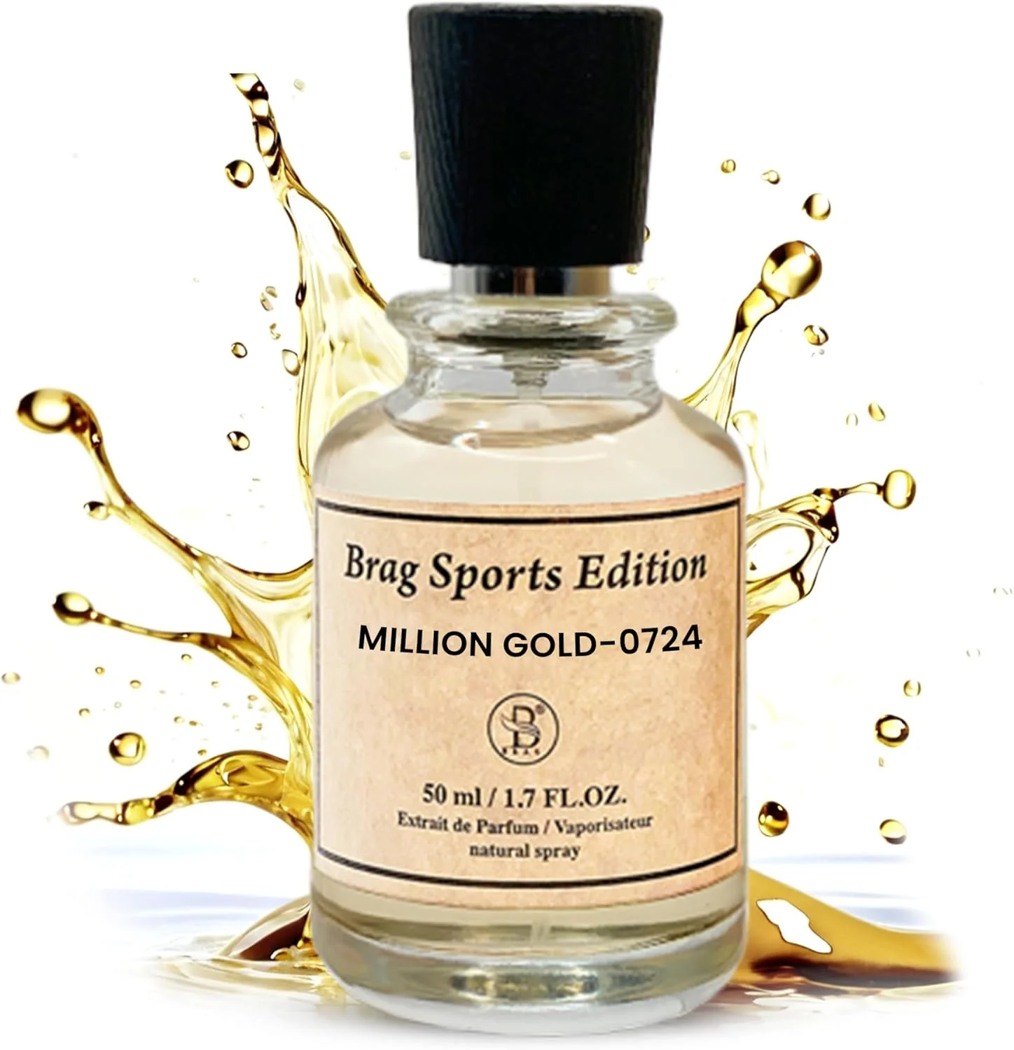 بی براگ اسپورت ادیشن میلیون گلد 0724 | 50 میل اکستریت د پرفیوم | عطر عربی یونیسکس | رایحه ای ماندگار، تند و گرم | عطری فریبنده برای مردان و زنان بی براگ اسپورت ادیشن میلیون گلد 0724 | 50 میل اکستریت د پرفیوم | عطر عربی یونیسکس | رایحه ای ماندگار، تند و گرم | عطری فریبنده برای مردان و زنان