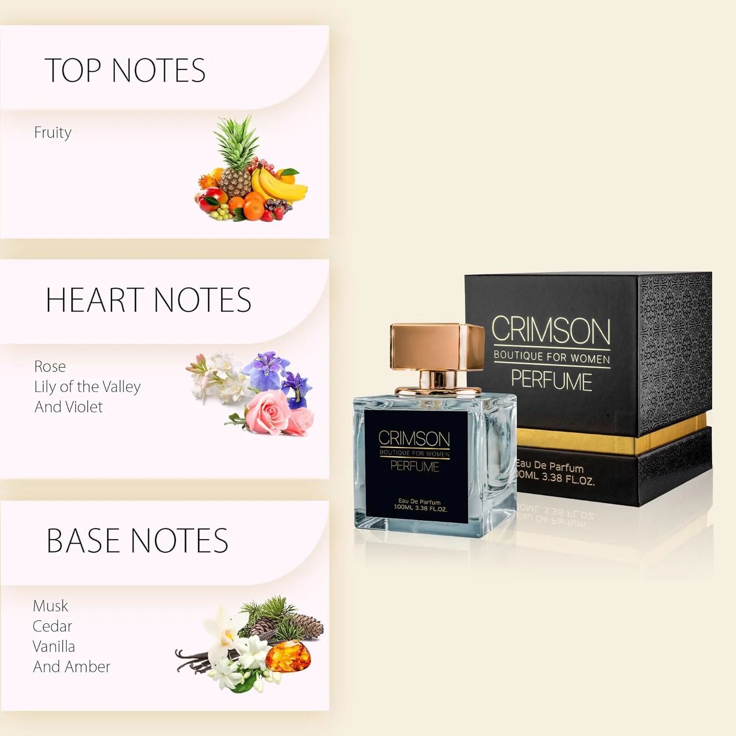 عطر زنانه آتلانتیک کریمسون گلد - ادو پرفیوم ماندگار 100 میلی لیتر برای بانوان - بهترین هدیه برای بانوان، عطر زنانه ممتاز عطر زنانه آتلانتیک کریمسون گلد - ادو پرفیوم ماندگار 100 میلی لیتر برای بانوان - بهترین هدیه برای بانوان، عطر زنانه ممتاز