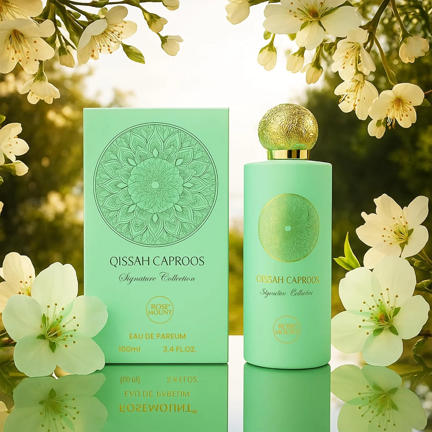 عطر унисекс B BRAG ROSEMOUNT Signature Collection Qissah Caproos | Eau De parfum 100ml | عطرهای لوکس برای مردان و زنان | رایحه ای جسورانه و ظریف