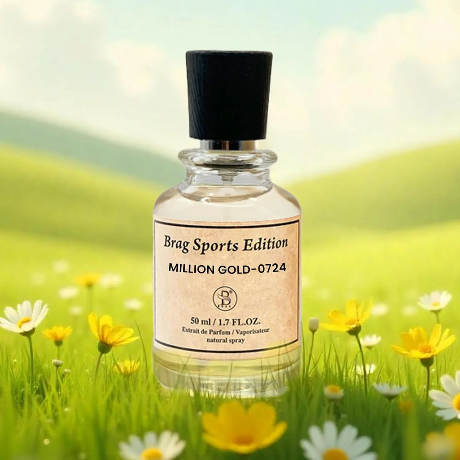 بی براگ اسپورت ادیشن میلیون گلد 0724 | 50 میل اکستریت د پرفیوم | عطر عربی یونیسکس | رایحه ای ماندگار، تند و گرم | عطری فریبنده برای مردان و زنان بی براگ اسپورت ادیشن میلیون گلد 0724 | 50 میل اکستریت د پرفیوم | عطر عربی یونیسکس | رایحه ای ماندگار، تند و گرم | عطری فریبنده برای مردان و زنان