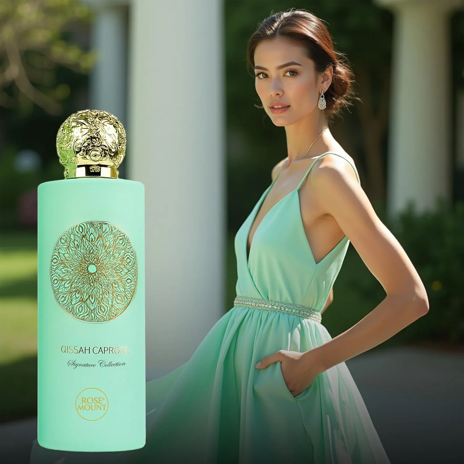 عطر унисекс B BRAG ROSEMOUNT Signature Collection Qissah Caproos | Eau De parfum 100ml | عطرهای لوکس برای مردان و زنان | رایحه ای جسورانه و ظریف