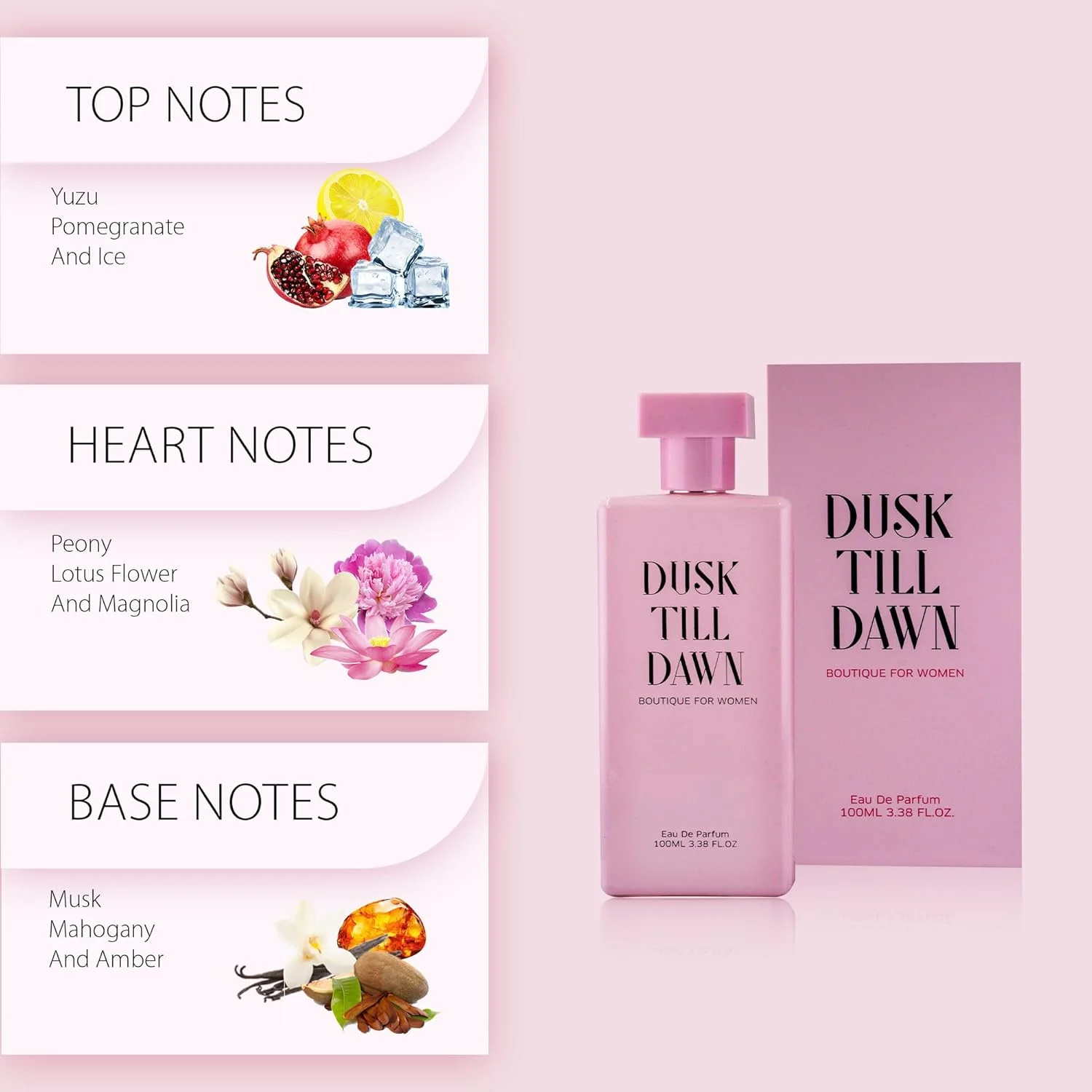 عطر زنانه آتلانتیک Dusk Till Dawn - ادو پرفیوم زنانه آتلانتیک 100 میلی لیتر - عطر زنانه ماندگار