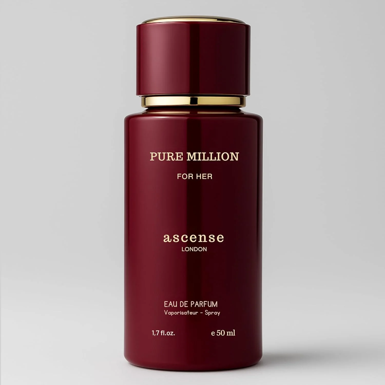 ادکلن زنانه آسکنس لندن پیور میلیون 50 میلی لیتر | عطر لوکس زنانه با رایحه های چوبی، شیرین و کهربایی | ادوپرفیوم ماندگار زنانه ادکلن زنانه آسکنس لندن پیور میلیون 50 میلی لیتر | عطر لوکس زنانه با رایحه های چوبی، شیرین و کهربایی | ادوپرفیوم ماندگار زنانه