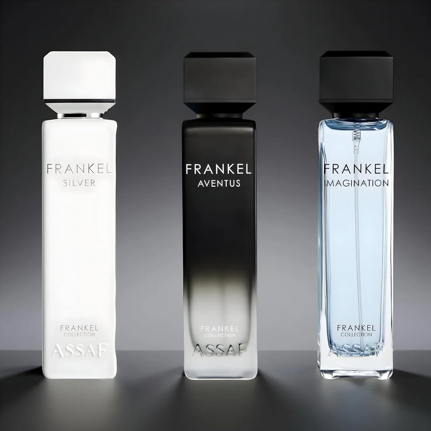 ست عطر آصف FRANK 3 عطر - 600 میلی لیتر | FRANKEL AVENTUS 200 میلی لیتر + IMAGINATION 200 میلی لیتر + FRANKEL SILVER | ست عطر آصف برای مردان و زنان عطورات عساف بکج مجموعة فرانکل ست عطر آصف FRANK 3 عطر - 600 میلی لیتر | FRANKEL AVENTUS 200 میلی لیتر + IMAGINATION 200 میلی لیتر + FRANKEL SILVER | ست عطر آصف برای مردان و زنان عطورات عساف بکج مجموعة فرانکل