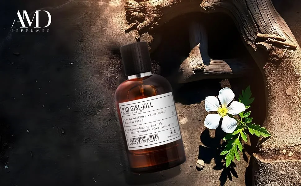 عطر زنانه آرو فک بای ای ام دی پرفیومز مدل Bad Girl Kill - بهترین هدیه برای زنان - عطرهای زنانه منحصر به فرد با ترکیبی از یاس و رز ادو پرفیوم EDP 100ml عطر زنانه آرو فک بای ای ام دی پرفیومز مدل Bad Girl Kill - بهترین هدیه برای زنان - عطرهای زنانه منحصر به فرد با ترکیبی از یاس و رز ادو پرفیوم EDP 100ml
