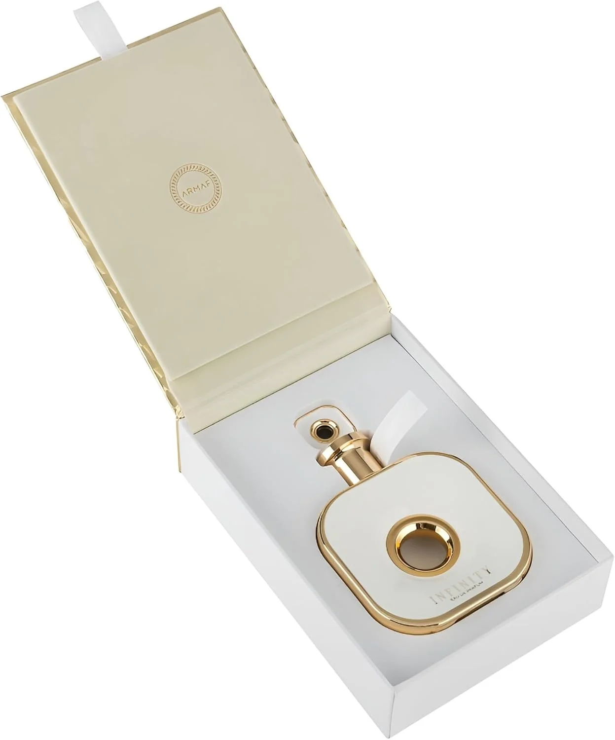 ادکلن زنانه آرماف مدل Infinity Gold Eau De Parfum حجم 100 میلی لیتر، عطر زنانه، رایحه برای بانوان ادکلن زنانه آرماف مدل Infinity Gold Eau De Parfum حجم 100 میلی لیتر، عطر زنانه، رایحه برای بانوان