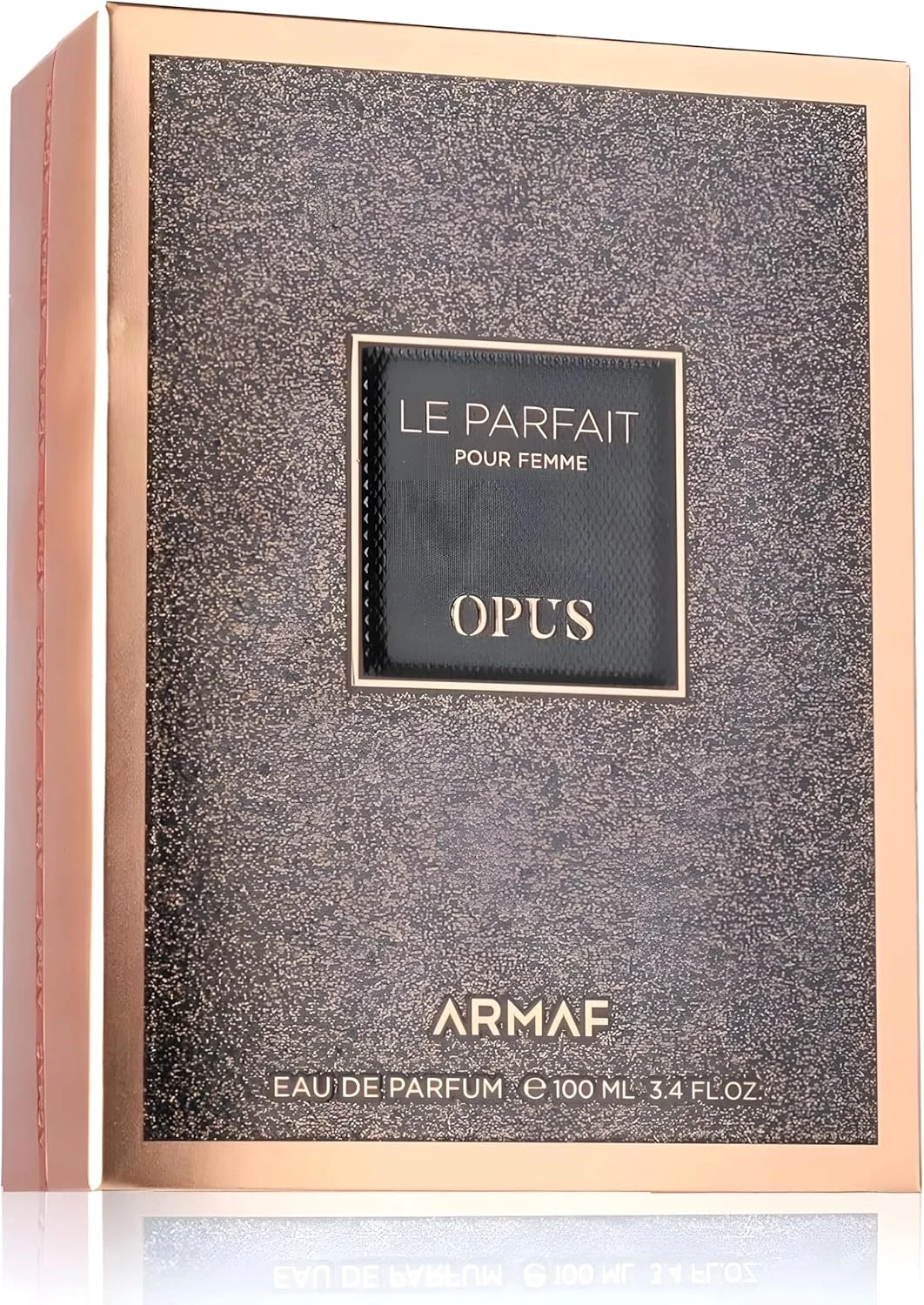 عطر زنانه آرماف Le Parfait Pour Femme Opus Eau De Parfum حجم 100 میلی لیتر، عطر زنانه، رایحه شرقی فوژه، ماندگاری بالا با رایحه اسطوخودوس، انگور فرنگی سیاه، وانیل و عنبر