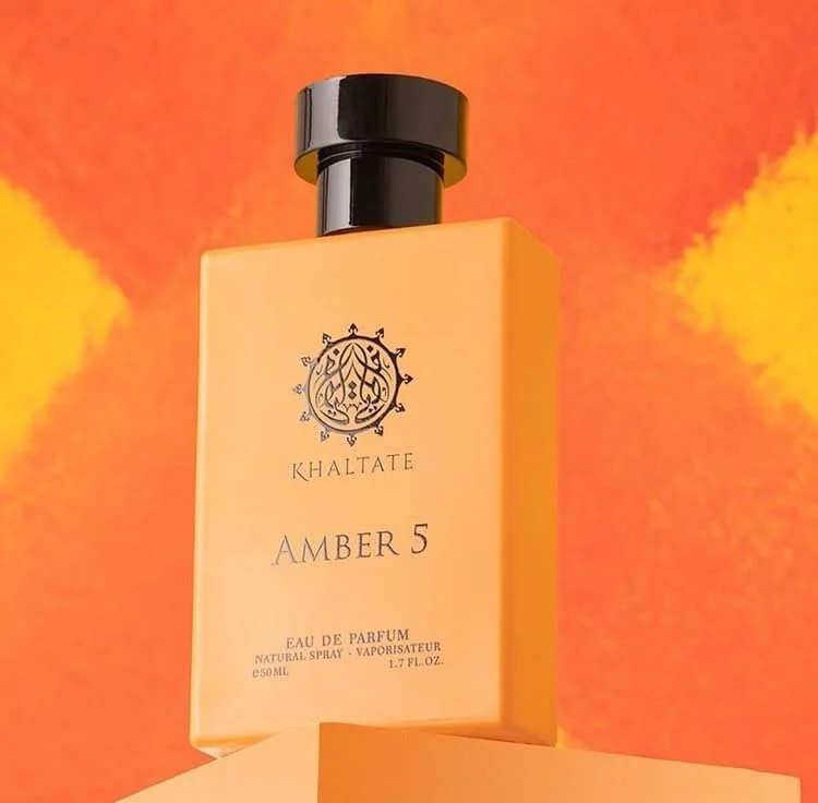 عطر ادو پرفیوم زنانه Amber 5 EDP De Perfume حجم 50 میلی لیتر (عمبر ٥)