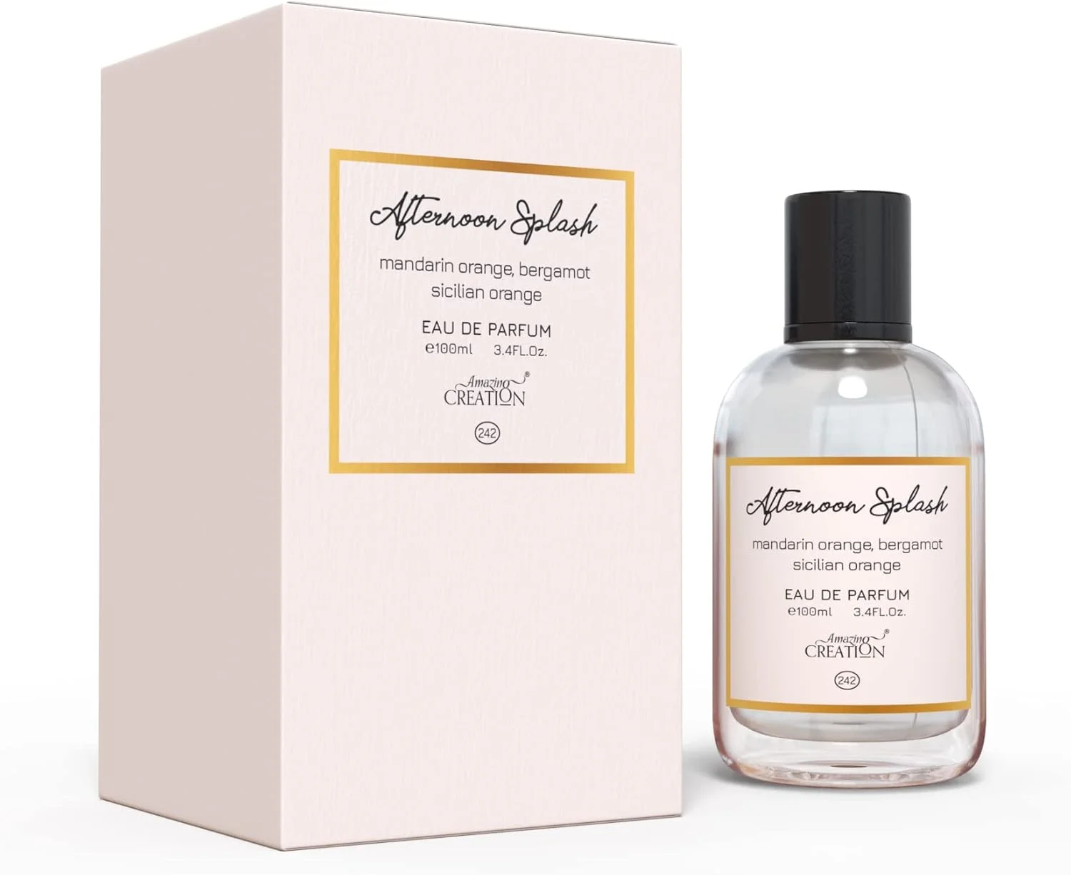 ادکلن آمیزینگ کریشن افترنون اسپلش унисекс حجم 100 میل