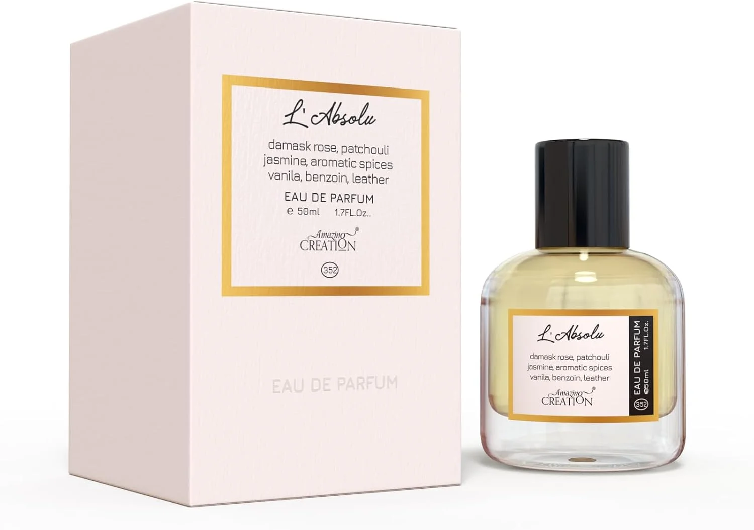 ادکلن زنانه امیزینگ کریشن مدل L' Absolu EDP حجم 50 میلی لیتر