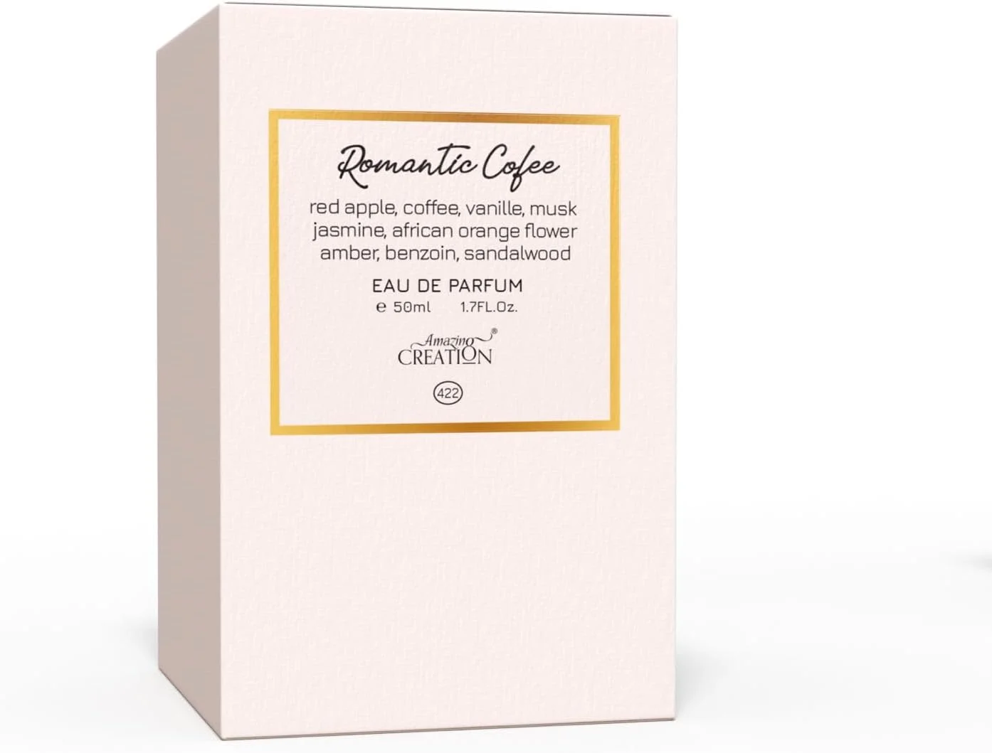 ادکلن رومانتیک کافی Amazing Creation، 50 میلی لیتر، унисекс