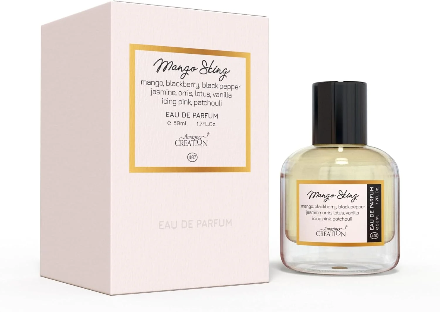 ادکلن زنانه آفرینش شگفت انگیز Mango Sking، ۵۰ میلی لیتر