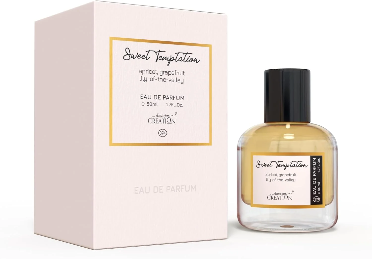 ادکلن زنانه Amazing Creation Sweet Temptation EDP حجم 50 میلی لیتر ادکلن زنانه Amazing Creation Sweet Temptation EDP حجم 50 میلی لیتر