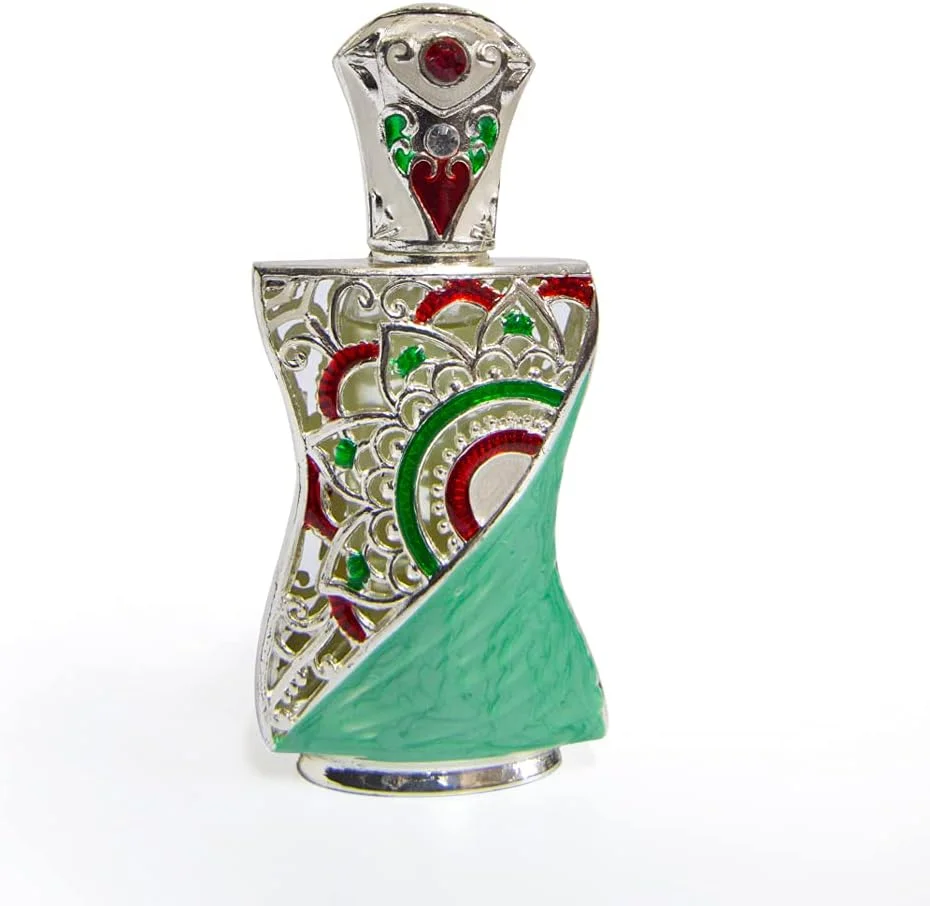 عطر روغنی الحرمین سما 15 میلی لیتر | عطر غیر الکلی متمرکز | رایحه گلی چوبی مشک با رز، بنفشه و چوب صندل | عطر ماندگار унисекс