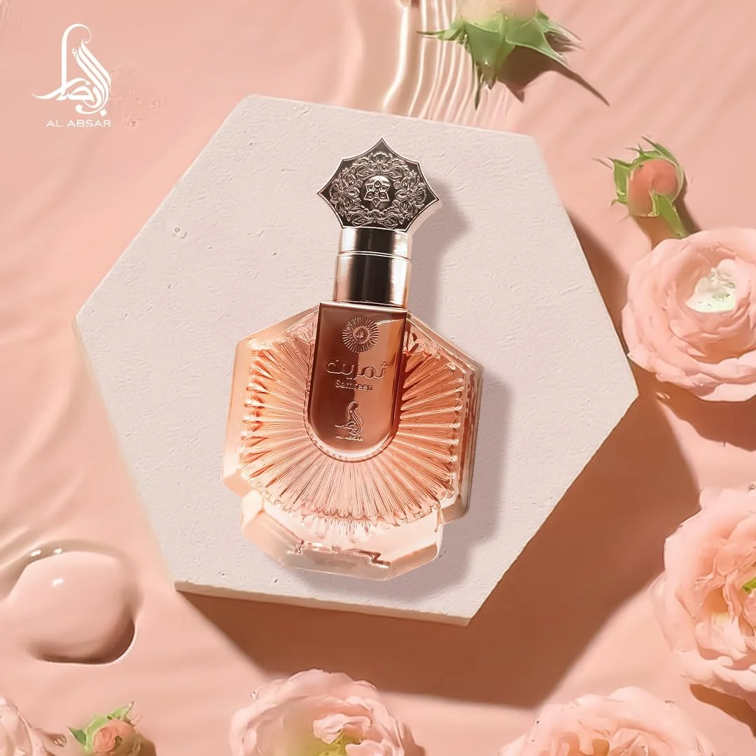 عطر زنانه آل ابصار سامرین 100 میلی لیتر - رایحه گلی کهربایی با لیمو، رز و عنبر - عطری لوکس و ماندگار عطر زنانه آل ابصار سامرین 100 میلی لیتر - رایحه گلی کهربایی با لیمو، رز و عنبر - عطری لوکس و ماندگار