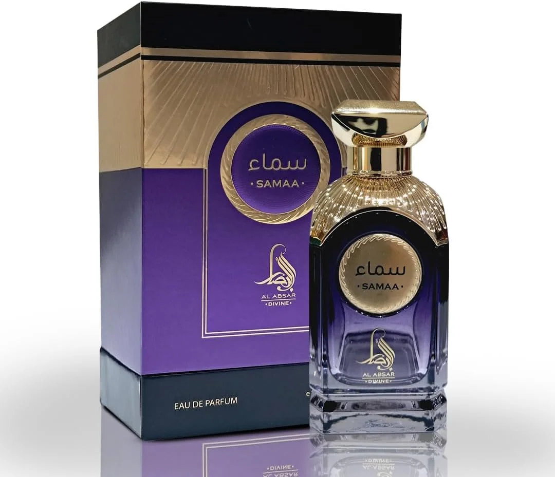 عطر الابصار سما 100 میلی لیتر – رایحه گلی با گلابی، توت قرمز و گاردنیا – عطر لوکس و ماندگار زنانه