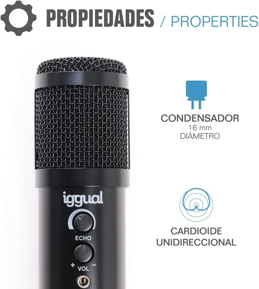 میکروفون USB کاندنسر Pro Voice ایگوال با بازوی قیچی قابل تنظیم - میکروفون استودیویی سازگار با ویندوز، macOS، اندروید، PS4، PS5 - بدون نیاز به نرم افزار میکروفون USB کاندنسر Pro Voice ایگوال با بازوی قیچی قابل تنظیم - میکروفون استودیویی سازگار با ویندوز، macOS، اندروید، PS4، PS5 - بدون نیاز به نرم افزار