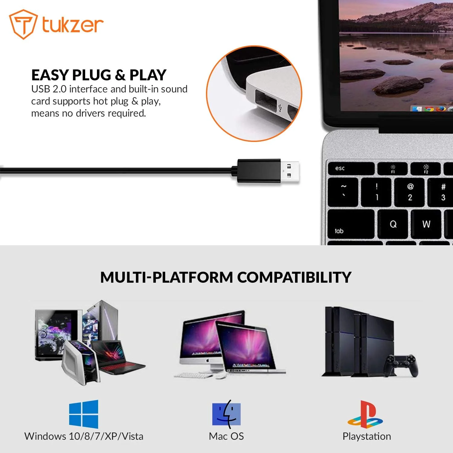 میکروفون کامپیوتر USB Tukzer، میکروفون RGB، کندانسور چند جهته با قابلیت حذف نویز به همراه دکمه روشن/خاموش، میکروفون رومیزی لپ تاپ Plug & Play، برای ویندوز/مک/پادکست/بازی/یوتیوب/زوم/اسکایپ/ضبط میکروفون کامپیوتر USB Tukzer، میکروفون RGB، کندانسور چند جهته با قابلیت حذف نویز به همراه دکمه روشن/خاموش، میکروفون رومیزی لپ تاپ Plug & Play، برای ویندوز/مک/پادکست/بازی/یوتیوب/زوم/اسکایپ/ضبط