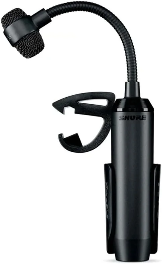 میکروفون درام خازنی کاردیوئید گردن غازی Shure PGA98D-XLR با پایه درام AP98DM