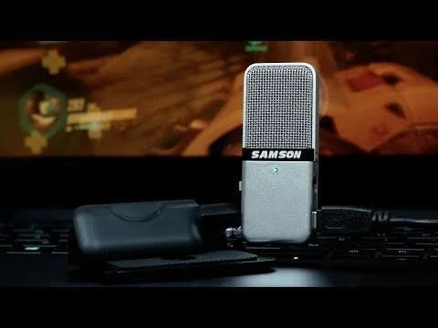 میکروفون کاندنسر USB قابل حمل Samson SAGOMIC Go Mic میکروفون کاندنسر USB قابل حمل Samson SAGOMIC Go Mic